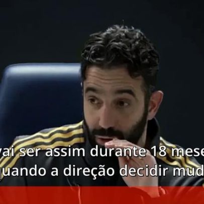 Jornalista inglês na conferência de Amorim, descrevendo-a como explosiva