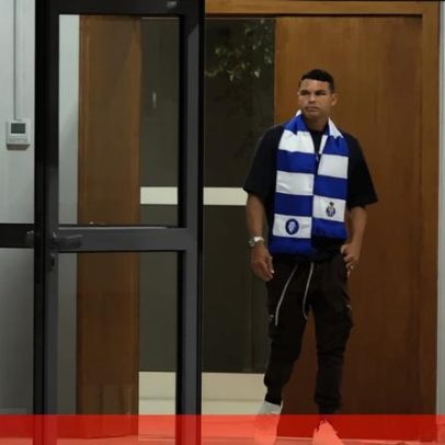 Primeiras imagens de Thiago Silva no regresso ao Porto