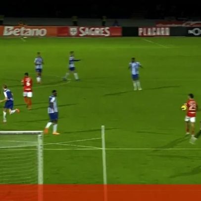 Erro de Gabriel Batista abriu o caminho ao golo de Samu