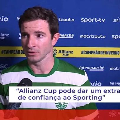 Allianz Cup pode trazer confiança extra ao Sporting, diz Pereirinha