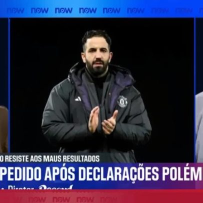 Ruben Amorim nunca agradou aos comentadores ingleses