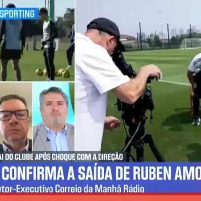 Ruben Amorim apanha comboio a vapor e esquece-se do TGV, diz Pedro Sousa