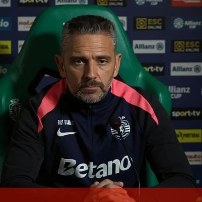 Saída de Amorim e antevisão de Rui Borges sobre Luis Guilherme no Sporting