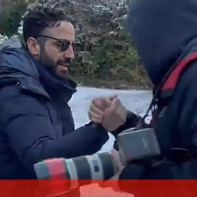 Rúben Amorim e mulher surpreendem professores antes do regresso a Portugal