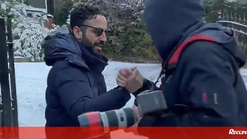 Ruben Amorim e a mulher surpreenderam professores e colegas de escola dos filhos antes do regresso a Portugal