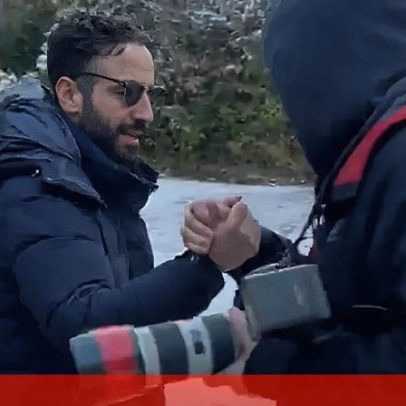 Ruben Amorim é fotografado à saída de casa em Manchester