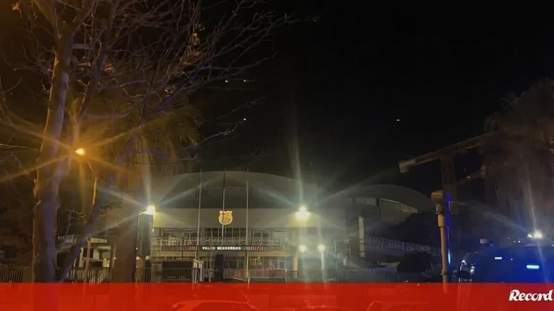 Fãs catalães contra a presença da formação israelita na prova