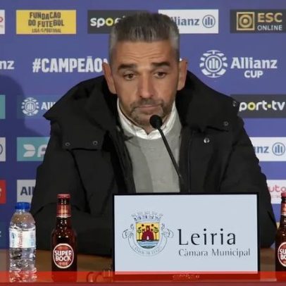 Reações à eliminação na Allianz Cup: Rui Borges não é treinador do Sporting