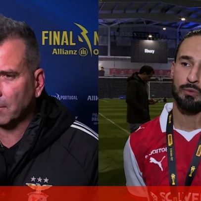 Benfica-Sp. Braga: Artur Moraes e Hélder Barbosa projetam final da Allianz Cup