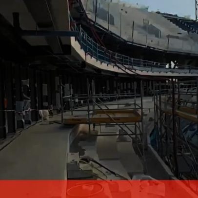 Barcelona retorna ao Camp Nou; obras continuam, foco nos camarotes