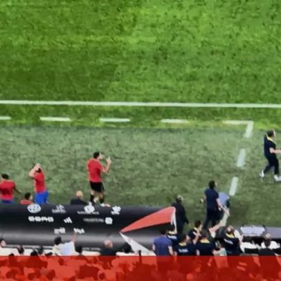 Simeone provoca Vinícius, confusão e riso do brasileiro: eliminatória perdida