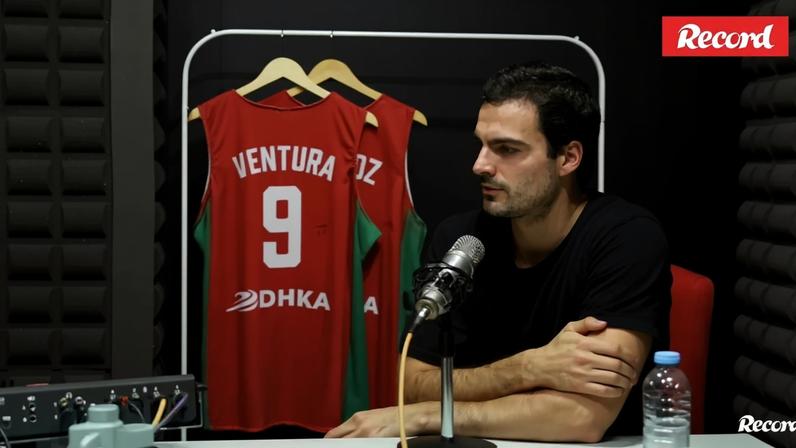 Diogo Ventura: o cesto mais improvável, o jogador do Benfica que gostava que fosse colega e o sonho de ser futebolista