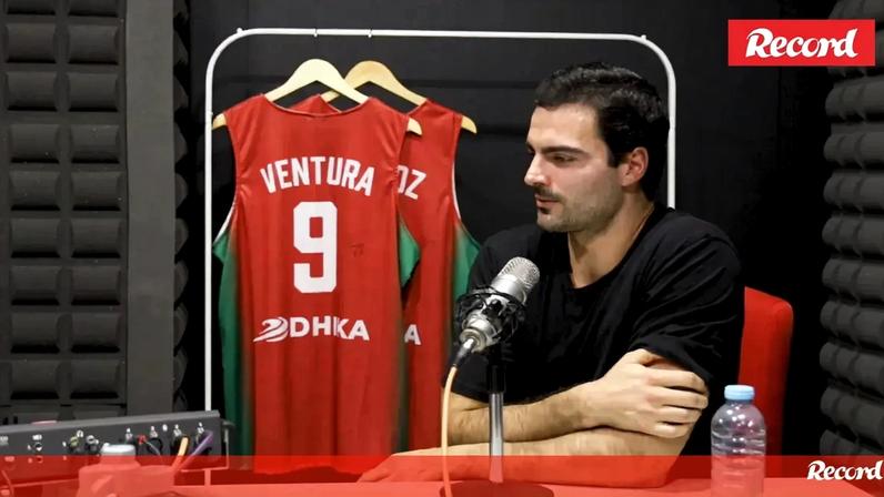 Diogo Ventura: o cesto mais improvável, o jogador do Benfica que gostava que fosse colega e o sonho de ser futebolista