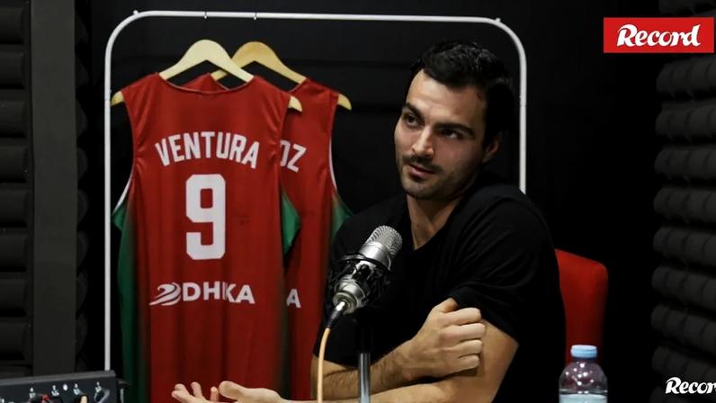 Diogo Ventura, capitão da equipa de basquetebol do Sporting e jogador da Seleção Nacional