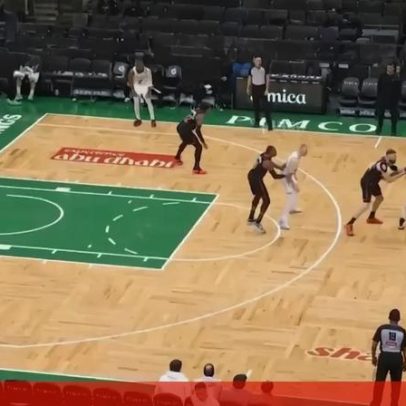 Neemias Queta destaca-se com alley-oop na vitória dos Celtics