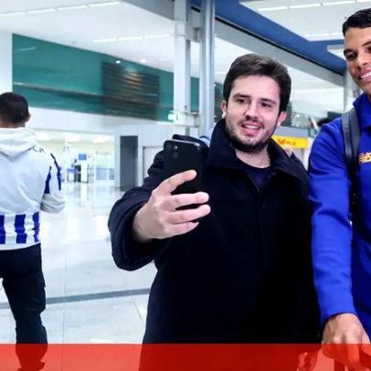 FC Porto chega à Invicta com Thiago Silva e Farioli na companhia da filha