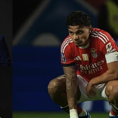 Fernando Mendes e o capitão Richard Ríos debatem o papel dos treinadores