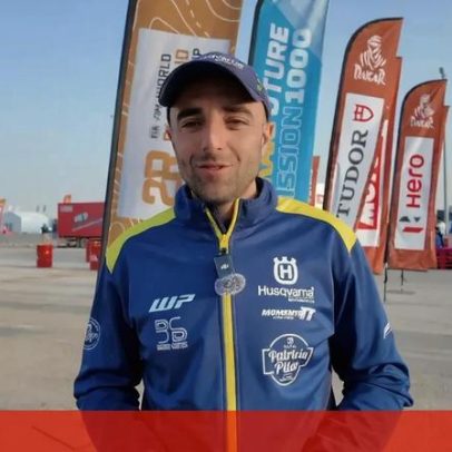 Bruno Santos no descanso do Dakar aponta dias duros pela frente
