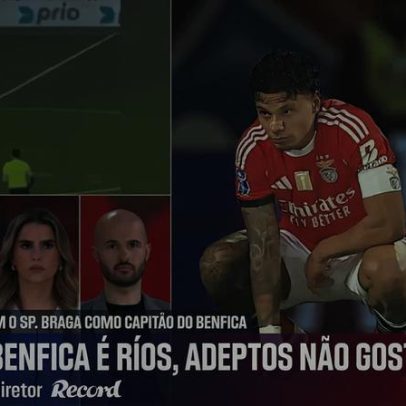Vítor Pinto discute estatuto de capitão de Ríos e braçadeira do Benfica