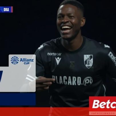 Ndoye cabeceia e garante a reviravolta do V. Guimarães