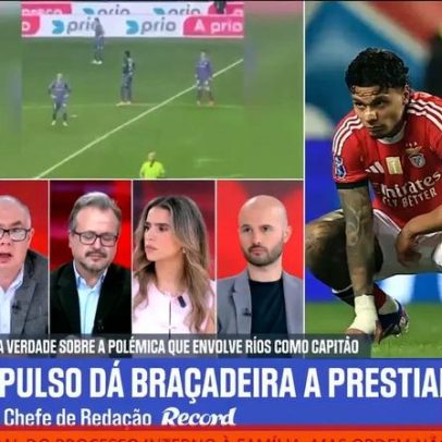 Ex-capitão do Benfica, como Diamantino, entristece ao ver Ríos com braçadeira