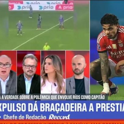 Ex-capitão do Benfica, como Diamantino, entristece-se ao ver Ríos com braçadeira