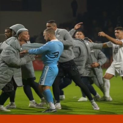 Nigéria-Argélia terminam com agressões em campo; filho de Zidane no centro da confusão