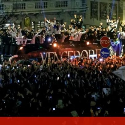 Festa no Toural celebra o título da Allianz Cup do V. Guimarães
