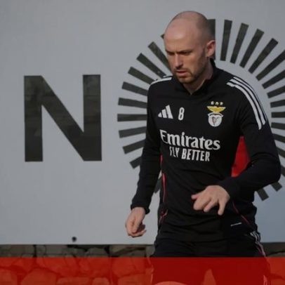 Benfica prepara clássico com o FC Porto na Taça de Portugal e mostra treino