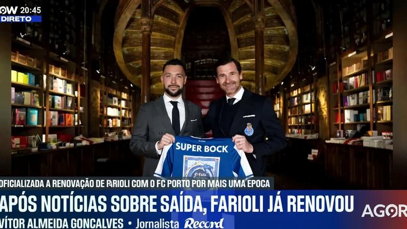 Farioli como Amorim? Cláusula protege FC Porto de tubarões europeus