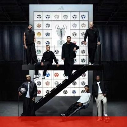 Adidas revela bola da Champions com sete astros do futebol