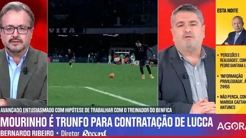 Bernardo Ribeiro e Lorenzo Lucca: nem todos os avançados custam 35+2 M€