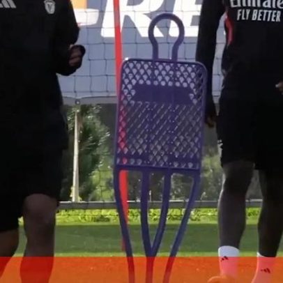 Benfica encerra preparação para clássico antes da viagem ao Porto
