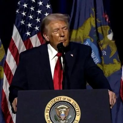 Trump afirma que protestos contra o ICE são motins falsos encenados