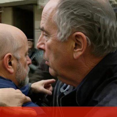 Lesados BES confrontam Marques Mendes e empurram repórteres em Arcos de Valdevez