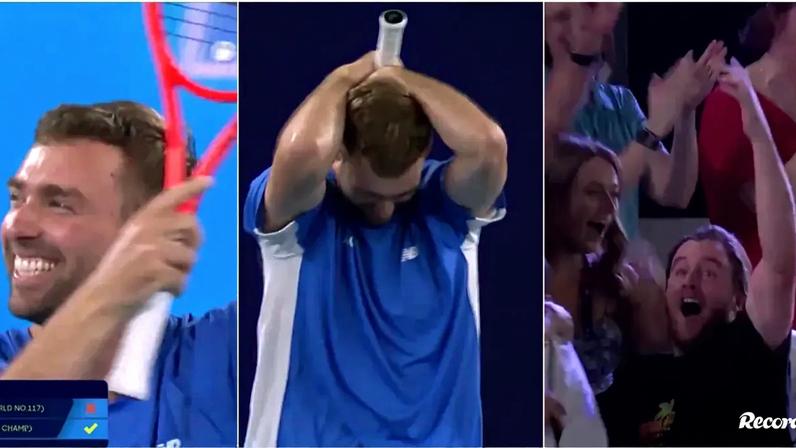 Pelo caminho, Jordan Smith eliminou Jannik Sinner, Alexander Zverev e Nick Kyrgios