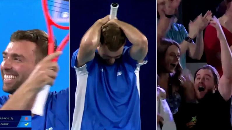 Pelo caminho, Jordan Smith eliminou Jannik Sinner, Alexander Zverev e Nick Kyrgios