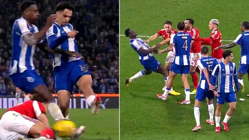 Enorme confusão no FC Porto-Benfica: Dedic e Samu no 'olho do furacão' e até Farioli teve de acalmar