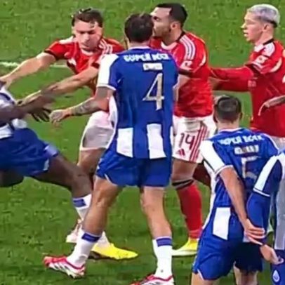 Confusão no FC Porto-Benfica envolve Dedic e Samu; Farioli interveio