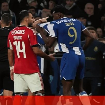 Samu mostrou símbolo do FC Porto a Pavlidis e provocou com 'Respeita'