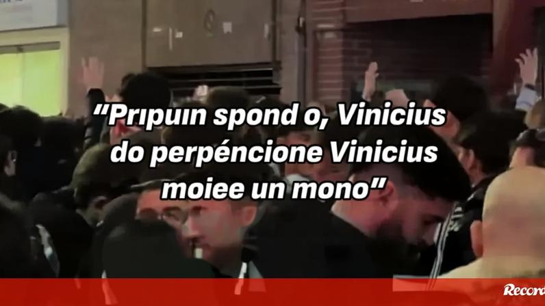 «És um macaco»: Vinícius Júnior volta a ser vítima de insultos racistas em Espanha