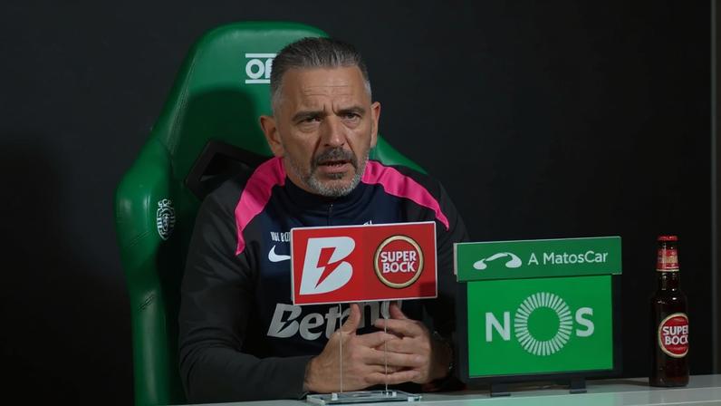 Rui Borges admite abatimento devido a presença de muita gente de fora