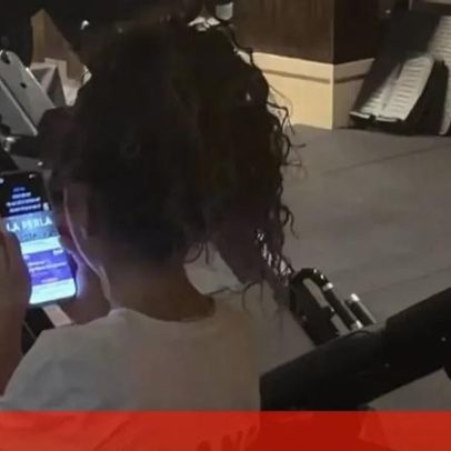 Filha de Cristiano Ronaldo impressiona ao cantar Céline Dion