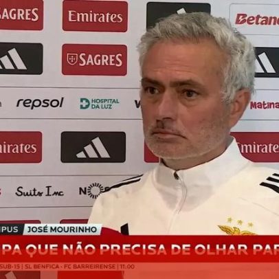 Mourinho comenta a lesão de Richard Ríos e revela decisão não cirúrgica