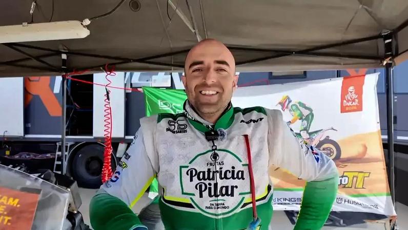 Bruno Santos e a 12.ª etapa do Dakar'2026: «Bem mais difícil do que vinha anunciado»