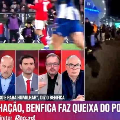 Vítor Pinto critica adeptos do Benfica descalços: é excessivo frente à tochada