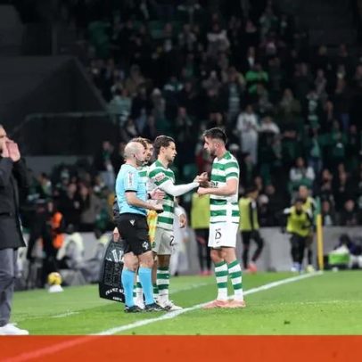 Daniel Bragança volta ao Sporting após quase um ano e recebe ovação