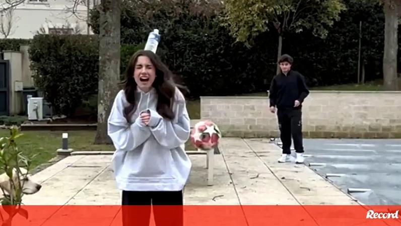 Confiança máxima: João Neves e Madalena Aragão tentam cumprir desafio e o resultado é imperdível