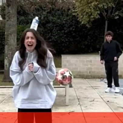 João Neves e Madalena Aragão tentam cumprir desafio