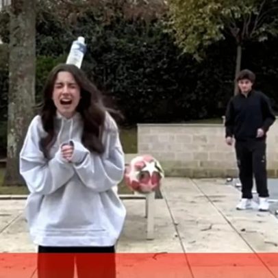 João Neves e Madalena Aragão tentam cumprir desafio